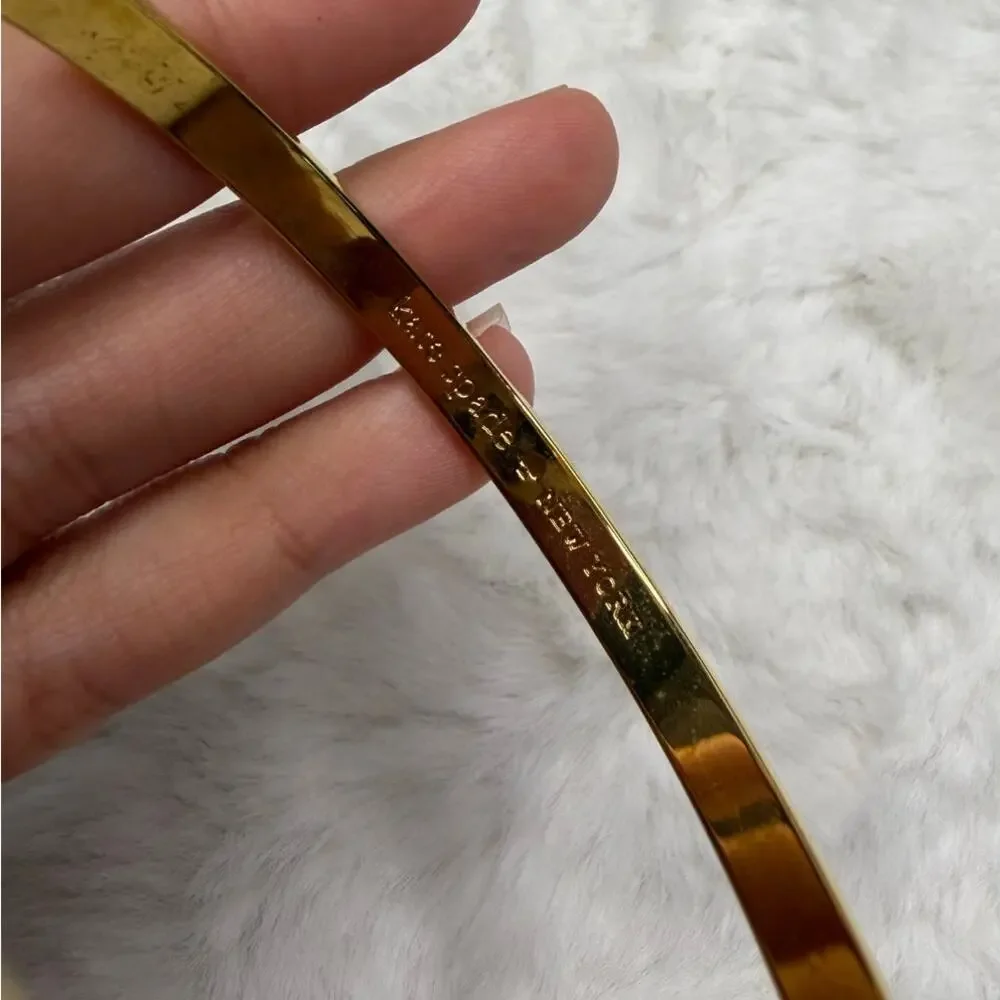 kate spade New York Gold Spade Bangle Bracelet - Picture 3 of 5